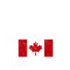 Canada Arc with Maple Flag