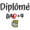 Diplômé bar +4