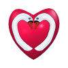 Heart gooseneck
