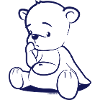 Teddy Comic T-Shirt Tea