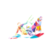Bear kitesurfing gift