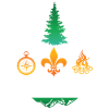 Boy Scout Campfire Compass Nature