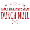 ich teile heimlich durch Null