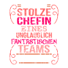 Stolze Chefin Firma Boss