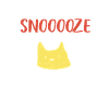 snooze cat late riser