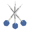 3 fléchettes