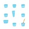 Verre à eau Mindset