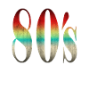 80s retro style