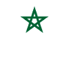 Drapeau du Royaume du Maroc marocain arabe berbère