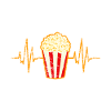 Popcorn Herz