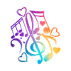 Clef musical notes