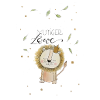 Lion Illustration Children - Brave Lion