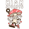 High Spirits Magic Mushroom - Gift