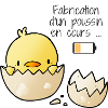 Mum T-shirt Chick making