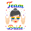 Team Bride LGBT lesbian JGA hen party