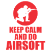Stay calm and airsoft