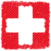 Suisse Suisse Suisse drapeau suisse