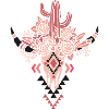 arizona cactus cowskull 2