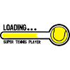 tennis loading super player