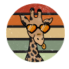 Giraffe retro