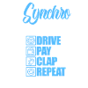 Synchronized swimming father