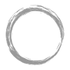 Circle symbol design gray