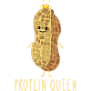 Funny peanut - protein