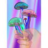 Liberty cap mushroom trippy