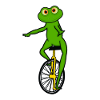 Unicycle, unicycle frog