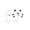 Tigre mignon