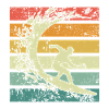 Surfer retro