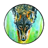 Wasserwolf Kopf