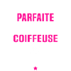 Femme coiffeuse presque parfaite