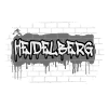 Heidelberg Graffiti with Wall Background