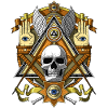 Masonic Illuminati Skull