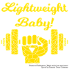 « Léger, bébé! »