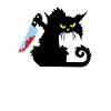 Katze blut Messer