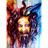 Man face dreads