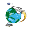 Flying rocket