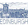 Pen drawing Edinburgh