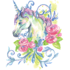 EINHORN AQUARELL