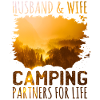 Camping couple