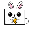 Lapin lapin pâques lapin carotte
