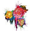 Flower Power good mood shirt