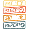 Eat Sleep Ski Repeat