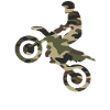 Camouflage Camo Dirt Bike Motocross