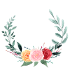 Sommer-Blumenkranz, personalisierbar