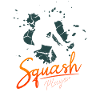 Funny squash squash player