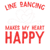 Linedance cowboy dance