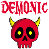 Manga demon skull